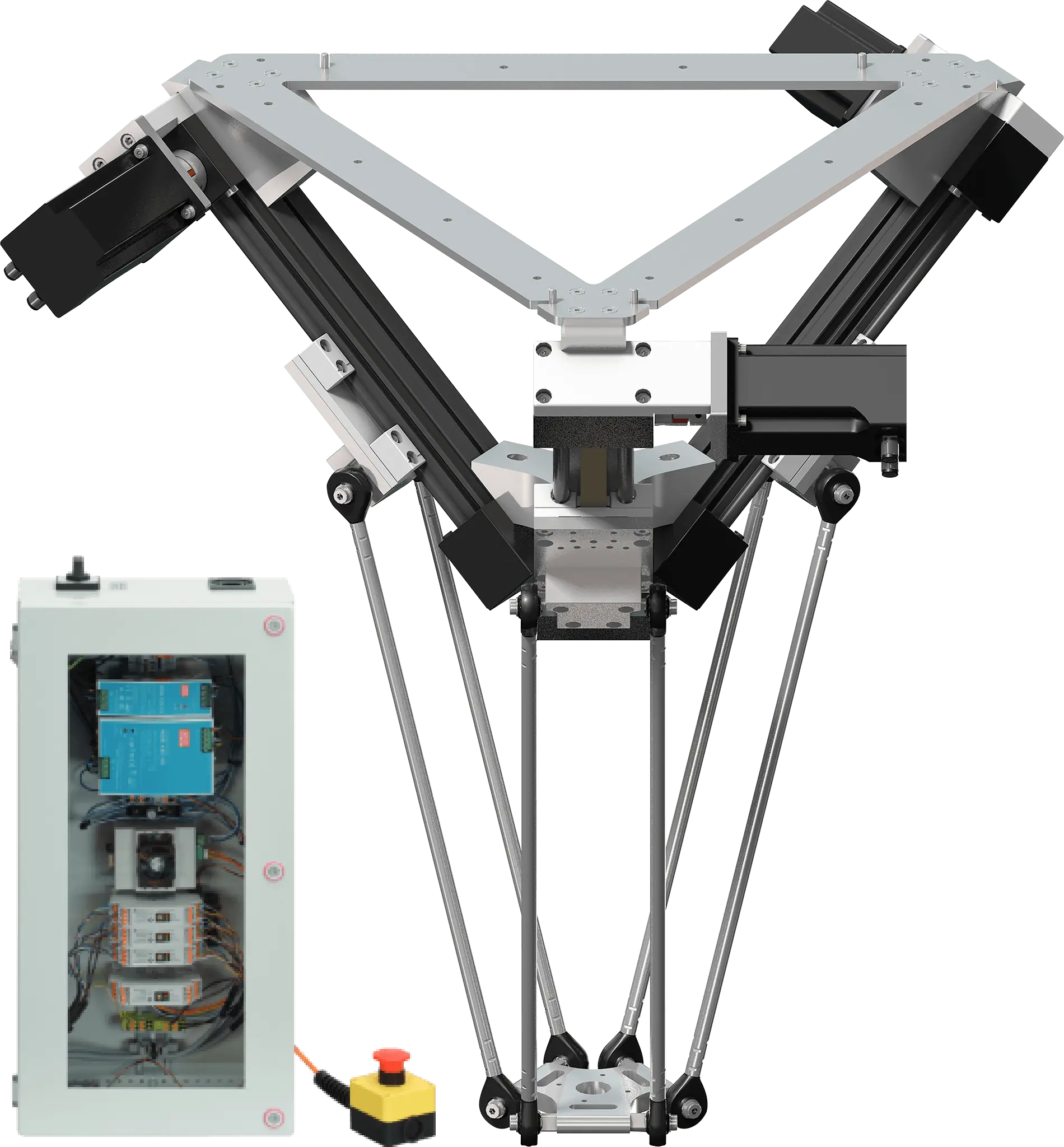 Robot delta : préassemblé, périmètre de travail d'un diamètre de 360 mm